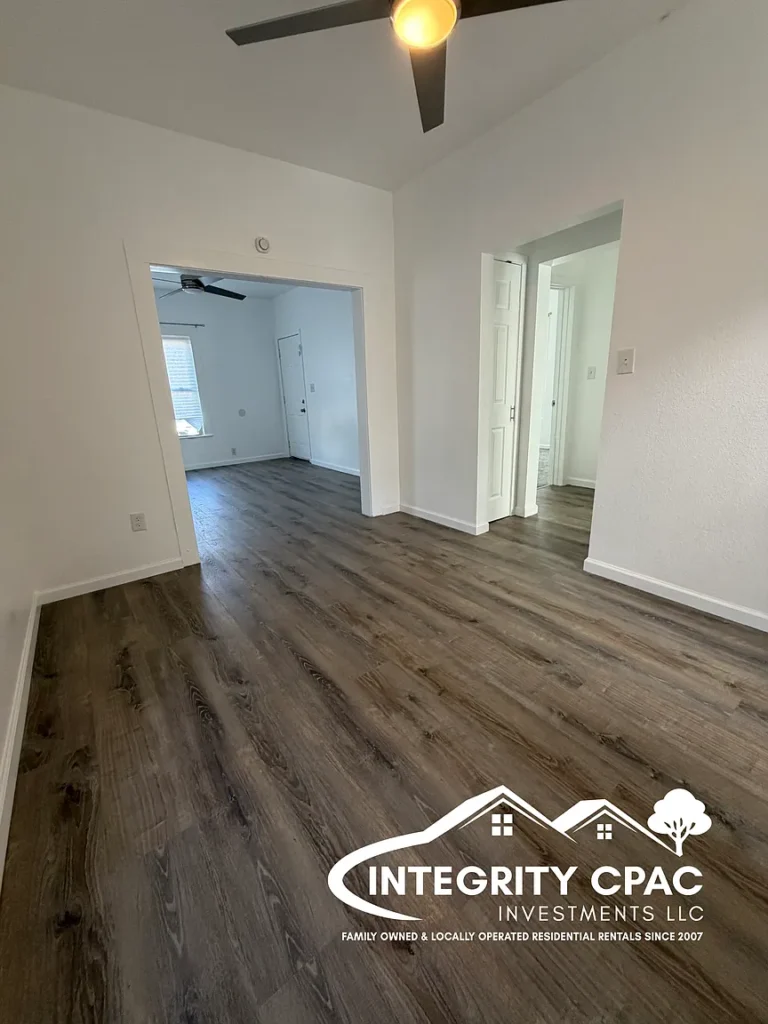 New floors in Integrity CPAC rental home, north texas